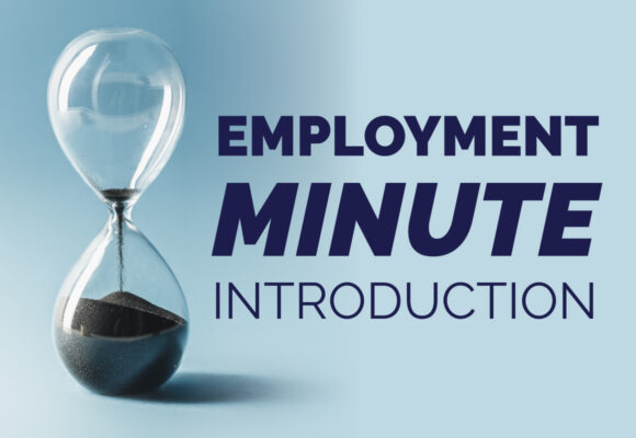 employment minute intro