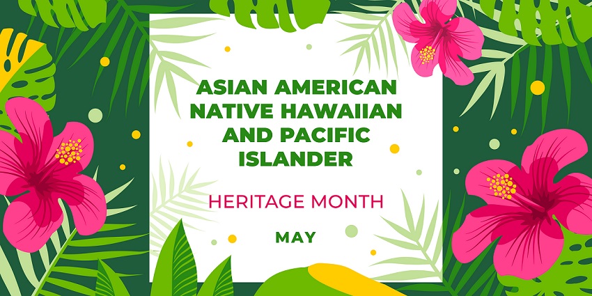 Image celebrating AANHPI Heritage Month at The Senior Source, May 2024