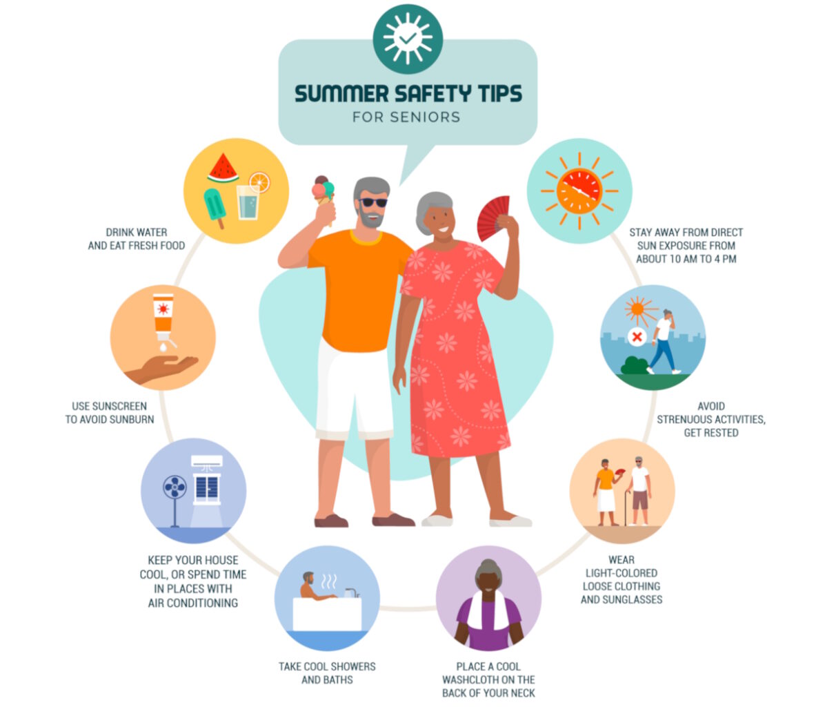 heat safety seniors summer safety tips