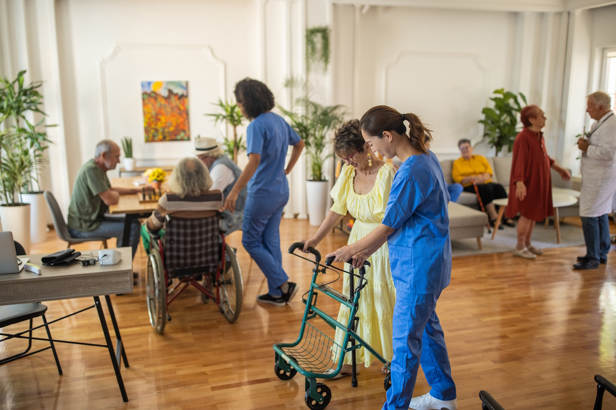 nursing homes usual day in nursing home